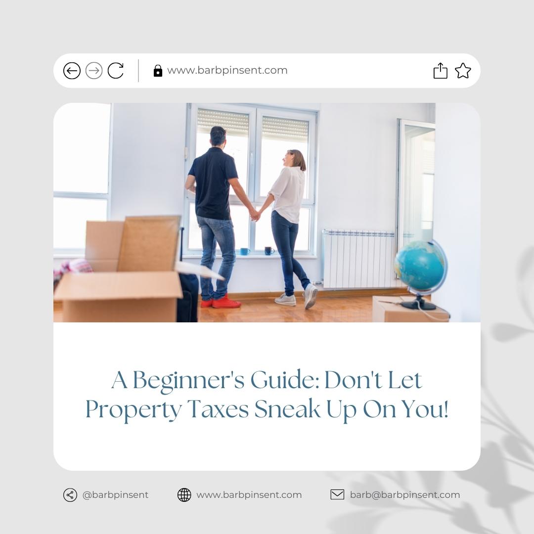 A Beginner's Guide: Don't Let Property Taxes Sneak Up On You!